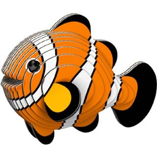👉 Eugy Maak Je Eigen Clownvis Junior 11,4 X 7,6 Cm Karton Oranje