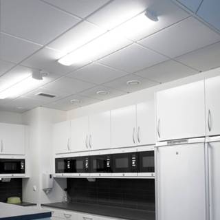 👉 A++ wit Fagerhult AllFive plafond 114,5x15cm 36W/28W