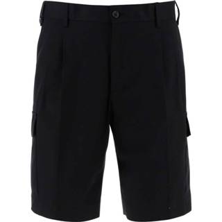 👉 Bermuda male zwart Cargo Shorts