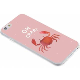 👉 Siliconen hoesje Oh Crab design voor de iPhone 6 / 6s