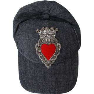 👉 Baseball cap vrouwen grijs Crystal Heart