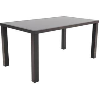 👉 Terrastafel antraciet aluminium grijs Vdg Alma Tuintafel 160 X 90 - 7423454960998