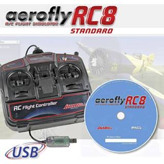 👉 Afstandsbediening Ikarus Aerofly RC8 RC vliegsimulator Incl. 3410569741561