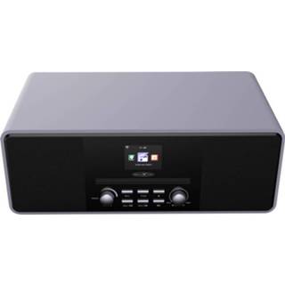 👉 Reflexion HRA19INT/GR Internetradio met CD-speler DAB, DAB+, Internet, FM AUX, Bluetooth, CD, DAB+, Internetradio, FM, WiFi Incl. afstandsbediening Grijs