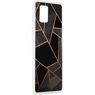 👉 Zwart TPU unicolor unisex Design Backcover voor de Samsung Galaxy Note 10 Lite - Grafisch / Koper 8719295265392