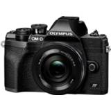 👉 Olympus OM-D E-M10 Mark IV 1442 EZ Pancake Kit (EZ) Digitale camera 21.8 Mpix Zwart Incl. standaard-zoomlens 4K video, Beeldstabilisatie, Flitsschoen,