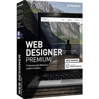 👉 Magix Web Designer Premium Volledige versie, 1 licentie Windows Website bouwen