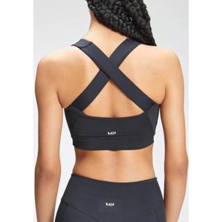 👉 MP Women's Tempo Cross Back Sports Bra - Black - XXL