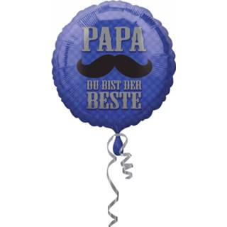 👉 Folieballon paars Amscan Papa Du Bist Der Beste 43 Cm 26635337502