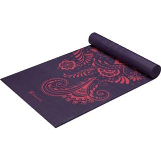 👉 Paars rood Yogamat - Gaiam Premium Aubergine Swirl / 18713628923