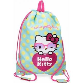 👉 Gymtas multikleur Hello Kitty Pretty Glasses 8435578357898