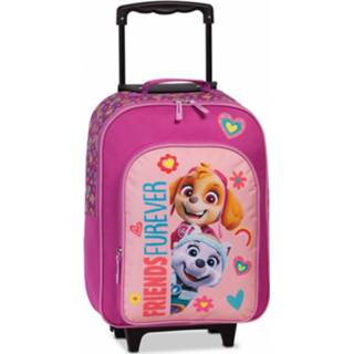 👉 Trolley roze polyester Paw Patrol Friends Forever 42 X 32 16/21 Cm - 4002282189578