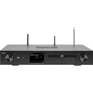 👉 Versterker zwart Imperial DABMAN i550CD Netwerk stereo-receiver 2x42 W Bluetooth, DAB+, Internetradio, USB, WiFi 4024035252001