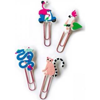 👉 Paperclip Blah Paperclips Dieren 4 Stuks 84511381926