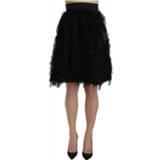👉 Vrouwen zwart Mini A-line Skirt