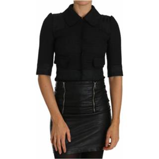 👉 Blazer vrouwen zwart Short Cropped Jacket 8054319492140