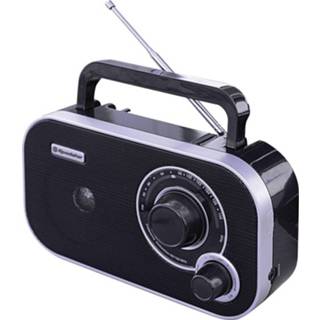 👉 Draagbare radio zwart Roadstar TRA-2235BK black Keukenradio FM 7621800031617