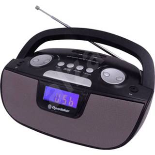 👉 Zwart Roadstar RU-275 Radio/CD-speler Radio-opname, SD, USB 7621800032676