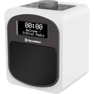 👉 Zwart wit Roadstar HRA-600 Keukenradio DAB+ FM, Zwart, 7621800032744