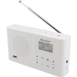 Tafelradio wit Soundmaster DAB160WE DAB+, FM 4005425010326
