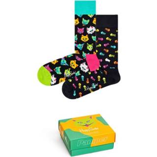 👉 Sock male zwart Socks 2-Pack CAT Lover Gift SET 1628174690903