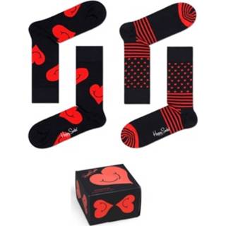 👉 Sock male zwart 2-Pack Valentine Gift Socks SET