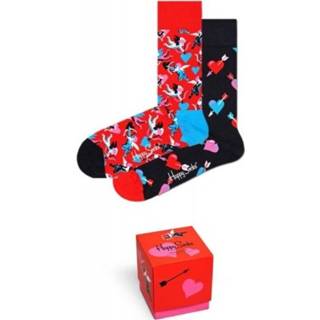 👉 Sock male rood 2-Pack Love YOU Socks Gift SET