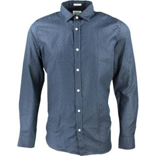 👉 XL male blauw Chemise Micro Imprimés Sammy