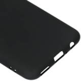 👉 Unicolor zwart unisex TPU Color Backcover voor de Huawei P Smart Plus (2019) - 8719295360264