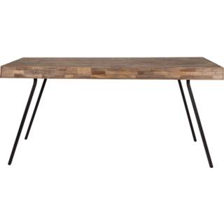 👉 Design eettafel bruin hout active Meer Suri Natural 160x78cm 8718548024472