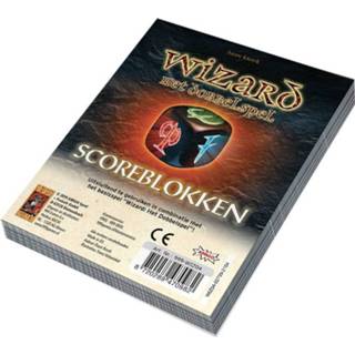 Dobbelspel scoreblokken Wizard (3 stuks) 8720289470982