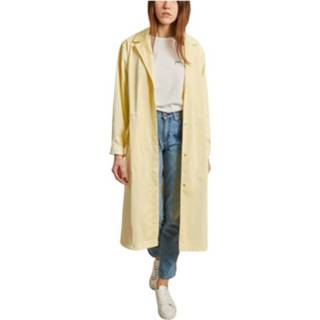 👉 Regenjas vrouwen geel Raincoat String Overcoat