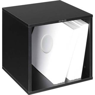 👉 Zwart Zomo VS-Box 100 Black platenkast voor max. 120 LP's 4250267623788