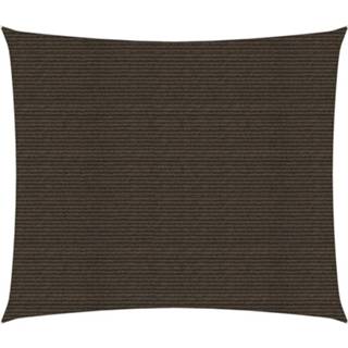 👉 Zonne zeil active bruin Zonnezeil 160 g/m 2,5x3 m HDPE 8720286103456