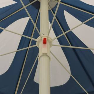 👉 Parasol blauw active met stalen paal 180 cm 8720286205006