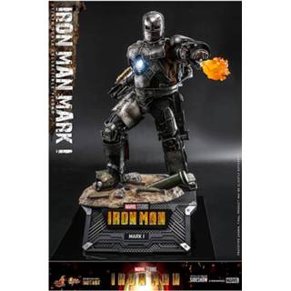 👉 Mannen Hot Toys Iron Man Movie Masterpiece Action Figure 1/6 Mark I 30 cm 4895228608413