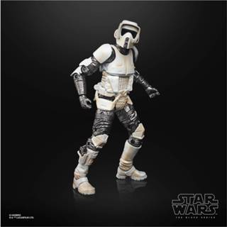 👉 Zwart Hasbro Star Wars The Black Series Carbonized Collection Scout Trooper 6 Inch Action Figure 5010993899791
