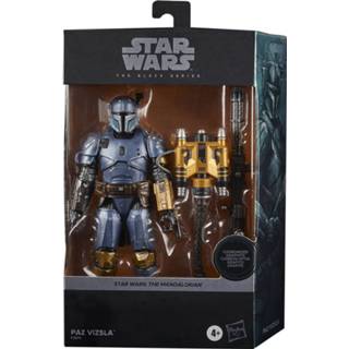 👉 Zwart Hasbro Star Wars The Black Series Carbonized Collection Paz Vizsla 6 Inch Scale Action Figure 5010993899753