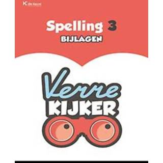 👉 Verre kijker VERREKIJKER 2 SPELLING - BIJLAGEN. 651021111, Losbladig 9789048626960