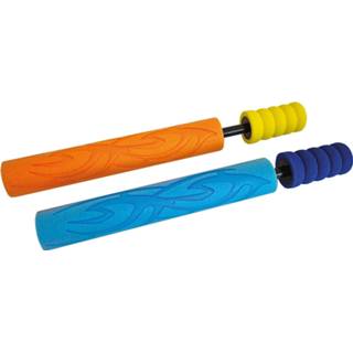 👉 Waterpistool foam kinderen 1x Waterpistool/waterpistolen van 38,5 cm met bereik 7 meter