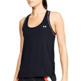 👉 Tanktop XL vrouwen zwart Under Armour Knockout Dames