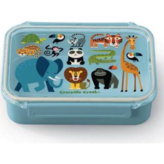 👉 Lunchbox Crocodile Creek bento jungle friends