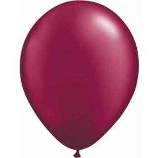 👉 Ballon rode Donkerrode ballonnen 25 stuks