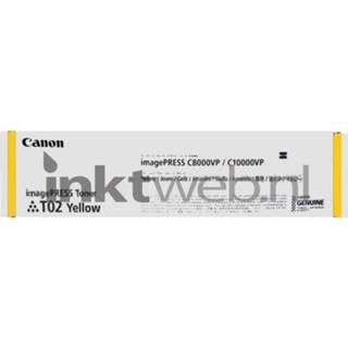 👉 Toner geel Canon T02 4549292035087