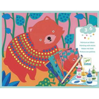 👉 Stokje DJECO verven met stokjes Pointillisme 3 jr+ 3070900096899
