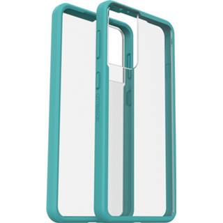 👉 Blauw unisex Sea Spray kunststof OtterBox React Backcover voor de Samsung Galaxy S21 Plus - 840104242704