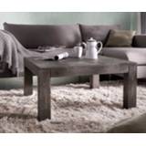 👉 Salontafel platina hout DELIFE Indra acacia 80x80 cm massief 4251487115886