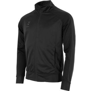 👉 XXL mannen zwart Hummel Ground Pro Full Zip sr. Voetbalsweater