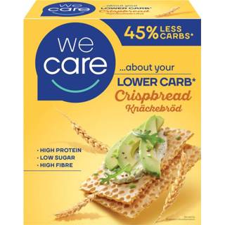 Active 6x WeCare Lower Carb Crispbread Knackebrod 100 gr 5410063039728