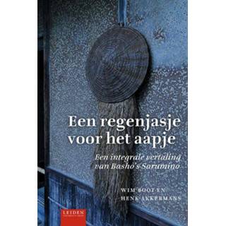 👉 Regenjas Een regenjasje voor het aapje. integrale vertaling van Bashō's Sarumino, Paperback 9789087283780